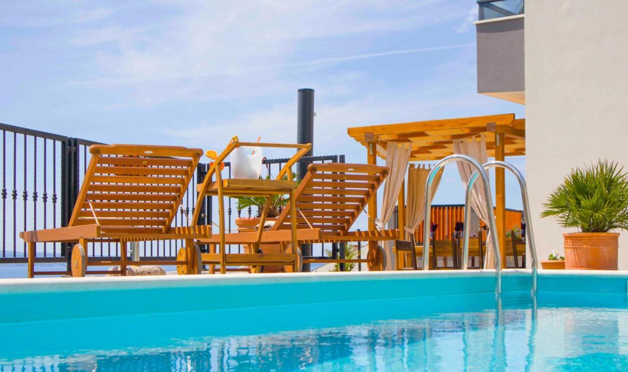 Hill Apartment With Private Pool Kučine 外观 照片